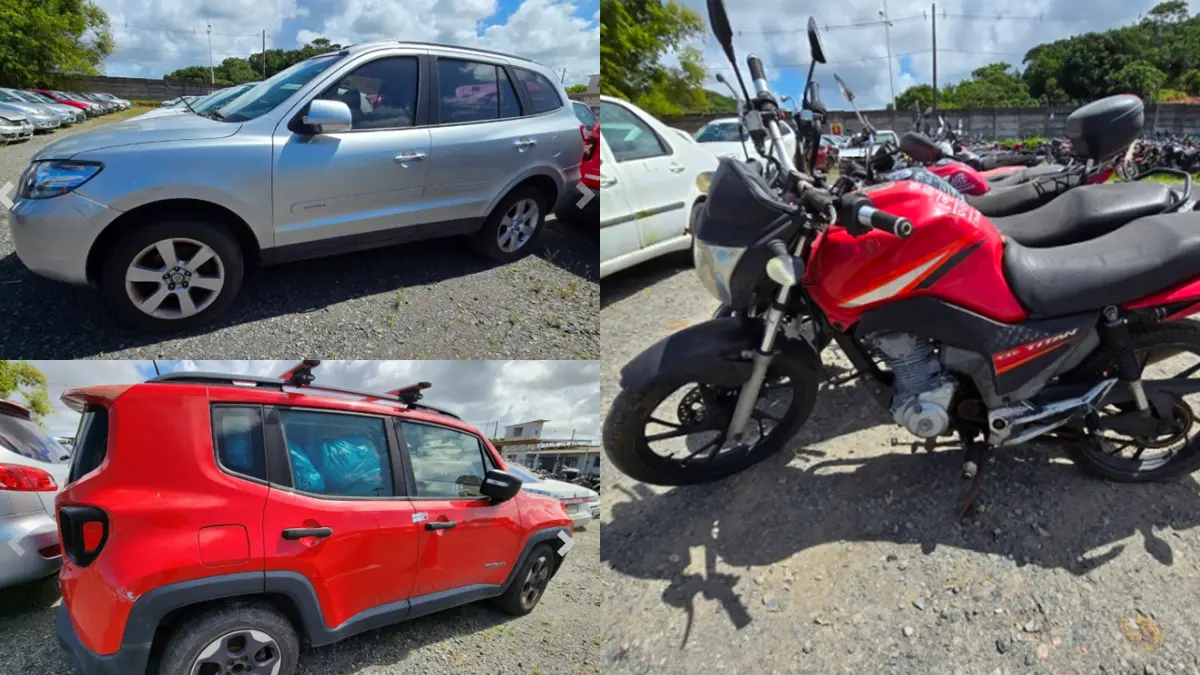 Salvador (Transalvador). Esse é um dos 128 veículos e motos conservados e sucatas aproveitáveis que estão disponíveis no certame.